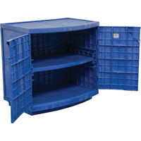 Armoire en poly&eacute;thyl&egrave;ne pour produits corrosifs et acides, 24 gal., 36" x 35" x 25" Seagulf Marine Industries Inc.