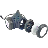 Respirateur &agrave; demi-masque assembl&eacute; de la s&eacute;rie 8000, &eacute;lastom&egrave;re/Thermoplastique, Moyen Seagulf Marine Industries Inc.