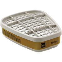 Cartouches pour respirateur s&eacute;rie 6000, Cartouche gaz/vapeur, Gaz multiples/Vapeurs Seagulf Marine Industries Inc.