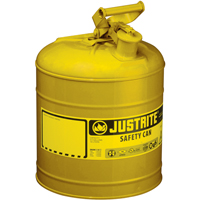 Safety Cans, Type I, Steel, 2 US gal., Yellow, FM Approved/UL/ULC Listed Seagulf Marine Industries Inc.