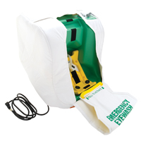 Poste de douche oculaire portable et chauff&eacute;, Aliment&eacute; par gravit&eacute;, Capacit&eacute; 16 gal., Conformit&eacute; ANSI Z358.1 Seagulf Marine Industries Inc.