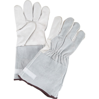 Gants de travail &agrave; ajustement d'usage standard, Petit, Paume en Cuir fleur de ch&egrave;vre Seagulf Marine Industries Inc.