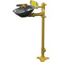 Postes de douche oculaire/faciale Halo, Installation Socle, Bol Acier inoxydable Seagulf Marine Industries Inc.