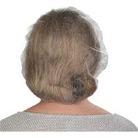 Non-Woven Bouffant Caps, Polypropylene, 21"/Large, White Seagulf Marine Industries Inc.