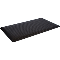 Tapis de style plateforme WD, Losange, 4' x 12' x 5/8", Noir, &eacute;ponge Seagulf Marine Industries Inc.
