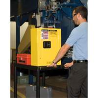 Sure-Grip&reg; EX Mini Flammable Safety Cabinet, 2 Gal., 1 Door, 17" W x 22" H x 8" D Seagulf Marine Industries Inc.