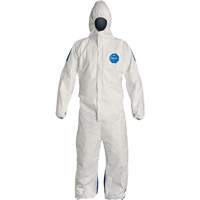 Hooded Coveralls, 4X-Large, Blue/White, Tyvek&reg; 400 D Seagulf Marine Industries Inc.