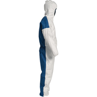 Hooded Coveralls, 4X-Large, Blue/White, Tyvek&reg; 400 D Seagulf Marine Industries Inc.