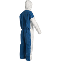 Hooded Coveralls, 4X-Large, Blue/White, Tyvek&reg; 400 D Seagulf Marine Industries Inc.