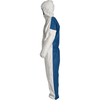 Hooded Coveralls, 4X-Large, Blue/White, Tyvek&reg; 400 D Seagulf Marine Industries Inc.