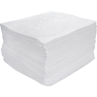 Premium Meltblown Sorbent Pads, Oil Only, 15" x 17", 30 gal. Absorbancy Seagulf Marine Industries Inc.