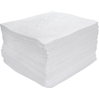 Premium Meltblown Sorbent Pads, Oil Only, 15" x 17", 25 gal. Absorbancy Seagulf Marine Industries Inc.