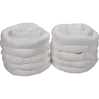 Remblais tubulaire absorbant, Huile seulement, Absorption 45 gal., 3" la x 10' lo, Pqt de 10 Seagulf Marine Industries Inc.
