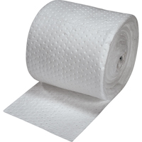 Feuilles absorbantes en fibres fines de premi&egrave;re qualit&eacute;, Poids moyen, 150' lo x 15" la, Absorption 20 gal. Seagulf Marine Industries Inc.