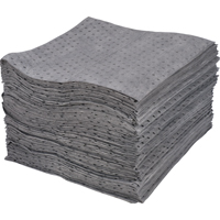 Feuilles absorbantes lamin&eacute;es (SMS) de premi&egrave;re qualit&eacute;, Universel, 15" x 17", 30 gal. d'absorption Seagulf Marine Industries Inc.