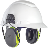 Peltor X Series Earmuffs, Cap Mount, 25 NRR dB Seagulf Marine Industries Inc.