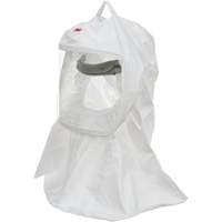 Cagoule Versaflo de haute durabilit&eacute; avec coiffe int&eacute;gr&eacute;e, Grand/Moyen, Coiffe souple, Bavette Simple Seagulf Marine Industries Inc.