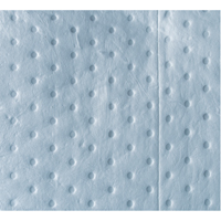 Premium Blue Bonded Sorbent Pads, Oil Only, 15" x 18", 30 gal. Absorbancy Seagulf Marine Industries Inc.
