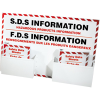 Safety Data Sheet Information Stations, English & French, Binders Included Seagulf Marine Industries Inc.