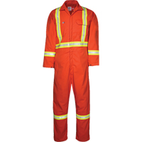 Westex UltraSoft&reg; Unlined Coveralls, Large, Orange Seagulf Marine Industries Inc.