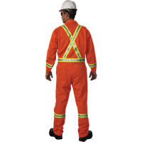Westex UltraSoft&reg; Unlined Coveralls, Large, Orange Seagulf Marine Industries Inc.