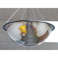 Miroir en d&ocirc;me 360°, D&ocirc;me complet, Dessus ouvert, Diam&egrave;tre 20" Seagulf Marine Industries Inc.