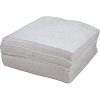 Premium Bonded Sorbent Pads, Oil Only, 15" x 18", 30 gal. Absorbancy Seagulf Marine Industries Inc.