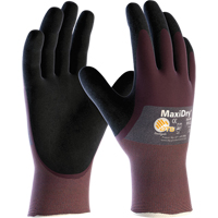 MaxiDry&reg; Gloves, Small, Foam Nitrile Coating, 18 Gauge, Nylon Shell Seagulf Marine Industries Inc.