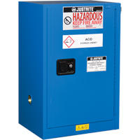 Armoires compactes doubl&eacute;es pour rangement de mati&egrave;res dangereuses Chem-Cor, 12 gal., 23,25" x 35" x 18" Seagulf Marine Industries Inc.