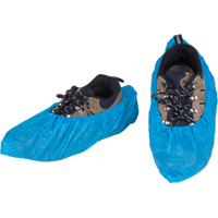 Couvre-chaussures CPE, Grand, Poly&eacute;thyl&egrave;ne, Bleu Seagulf Marine Industries Inc.