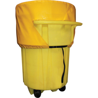 Couvercle en poly pour les surconteneurs avec roues de 50 gallons Seagulf Marine Industries Inc.