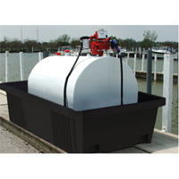 Poly-Tank&reg; Containment Unit 550 Without Drain, 113" L x 71" W x 32" H, 750 US gal. Capacity Seagulf Marine Industries Inc.