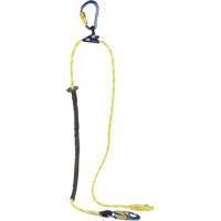 Longe de positionnement r&eacute;glable &agrave; corde pour grimpeur, 1 branches, 8', Classe CSA F, Nylon Seagulf Marine Industries Inc.