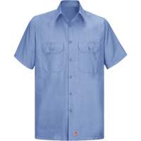 Short Sleeve Ripstop Shirt, Men's, Large (Tall), Blue Seagulf Marine Industries Inc.