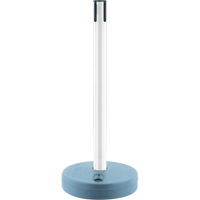 Outdoor TensaBarrier&reg; - Receiver Posts, 37" High, White Seagulf Marine Industries Inc.