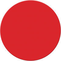 Marqueurs all&eacute;g&eacute;e/5S Armor Stripe, Cercle, 6" lo x 6" la, Rouge, Plastique Seagulf Marine Industries Inc.