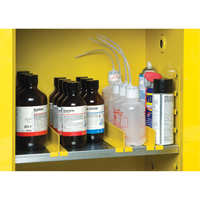 Shelf Dividers for Safety Cabinet Shelves Seagulf Marine Industries Inc.