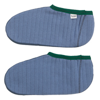 Chaussons pour bottes en caoutchouc, Hommes, T-Grand, Bleu/Vert, Coton/Molleton Seagulf Marine Industries Inc.