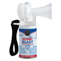 Mini avertisseur sonore Sonic Blast avec sangle &agrave; boucles et crochets Seagulf Marine Industries Inc.