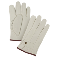Premiun Winter-Lined Ropers Gloves, Large, Grain Cowhide Palm, Fleece Inner Lining Seagulf Marine Industries Inc.