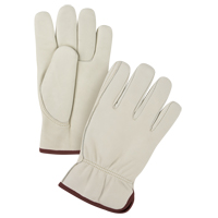 Gants de conducteur doubl&eacute;s pour l'hiver de premi&egrave;re qualit&eacute;, Grand, Paume en Cuir fleur de vache, Molleton Seagulf Marine Industries Inc.