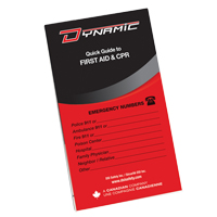 Dynamic First Aid Pocket Guide Seagulf Marine Industries Inc.