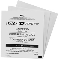 Gaze Dynamic, Tampon, 4" lo x 4" la, St&eacute;rile, Dispositif m&eacute;dical Classe 1 Seagulf Marine Industries Inc.