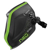Masque de soudage P550, 3,94" lo x 1,97" la Champ de vision, Teinte 4/9 - 13, Noir/Vert Seagulf Marine Industries Inc.