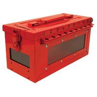 Petit boîtier verrouillable pour groupe, Rouge Seagulf Marine Industries Inc.
