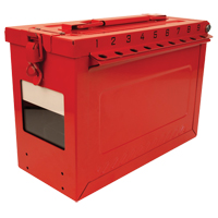 Grand boîtier verrouillable pour groupe, Rouge Seagulf Marine Industries Inc.