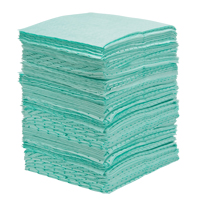 Feuilles absorbantes li&eacute;es de premi&egrave;re qualit&eacute;, Mati&egrave;res dangereuses, 15" x 18", 30 gal. d'absorption Seagulf Marine Industries Inc.