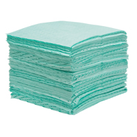 Feuilles absorbantes li&eacute;es de premi&egrave;re qualit&eacute;, Mati&egrave;res dangereuses, 15" x 18", 25 gal. d'absorption Seagulf Marine Industries Inc.