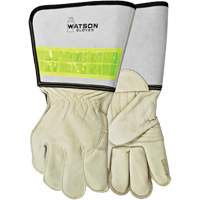 Gants de soudage pour monteur de ligne pour disjoncteur, Cuir fleur de vache, Taille Moyen Seagulf Marine Industries Inc.