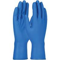 Grippaz Gloves, Small, Nitrile, 8-mil, Powder-Free, Blue Seagulf Marine Industries Inc.